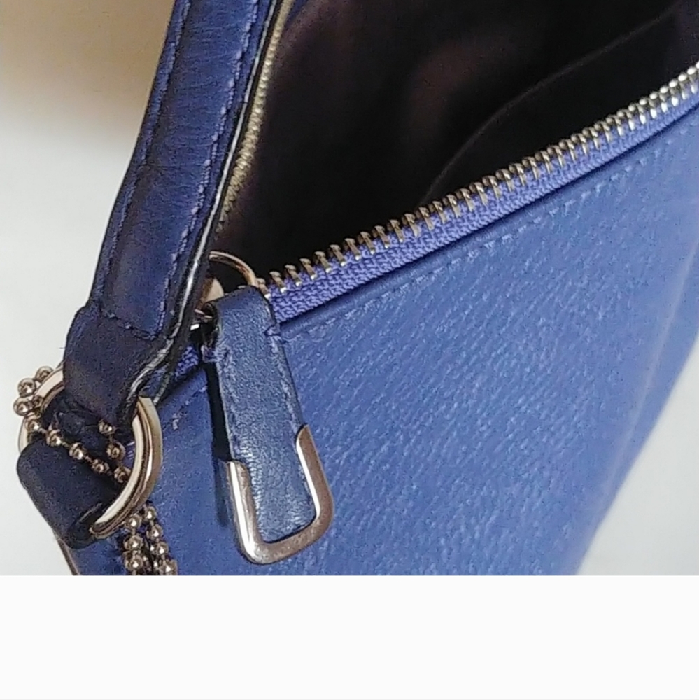 Coach Crossbody, Cerrulean Blue - Picture 8 of 11